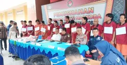 Direktorat Reserse Narkoba (Ditresnarkoba) Polda Sumatera Selatan memusnahkan ribuan gram sabu dan puluhan ribu butir ekstasi. (Sumber: Istimewa)