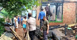 Kebakaran di Tebing Tinggi Empat Lawang, Rumah Petani Ludes Saat Ditinggal ke Kebun (Sumber: Istimewa)