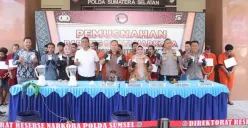 Perangi Narkoba, Polda Sumsel Hancurkan 1,7 Kg Sabu dan 6.404 Ekstasi di Palembang (Sumber: Istimewa)