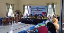 Pertemuan PT Abadi Ogan Cemerlang (AOC OKU) bersama perwakilan tujuh desa di Kecamatan Lubuk Batang, OKU, membahas program bantuan air bersih dan pemulihan lingkungan, Kamis (16/10/2025). (Sumber: Istimewa)