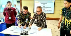Penandatanganan kerja sama antara Pemkab Musi Banyuasin dan Bank Sumsel Babel (Sumber: Istimewa)