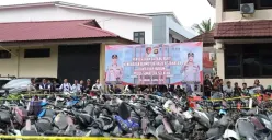 Ribuan Kendaraan Diamankan, Warga Sumsel Bisa Cek dan Ambil di Polda