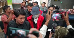 Dua mantan Direktur PT Semen Baturaja, MJ dan DP, resmi ditahan Kejaksaan Tinggi Sumatera Selatan (Sumber: Istimewa)