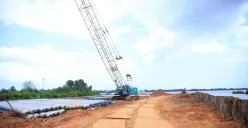 Lokasi pembangunan pabrik bioavtur pertama di Indonesia yang berlokasi di Kabupaten Banyuasin, Sumatera Selatan. (Sumber: Pemprov Sumsel)