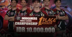 Mystic Esports juara Indogamers Mobile Legends Championship 2026 (Sumber: Istimewa)