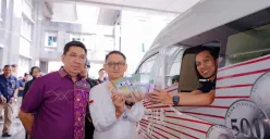 Kepala Perwakilan Bank Indonesia Provinsi Sumatera Selatan Bambang Pramono (tengah) (Sumber: Istimewa)