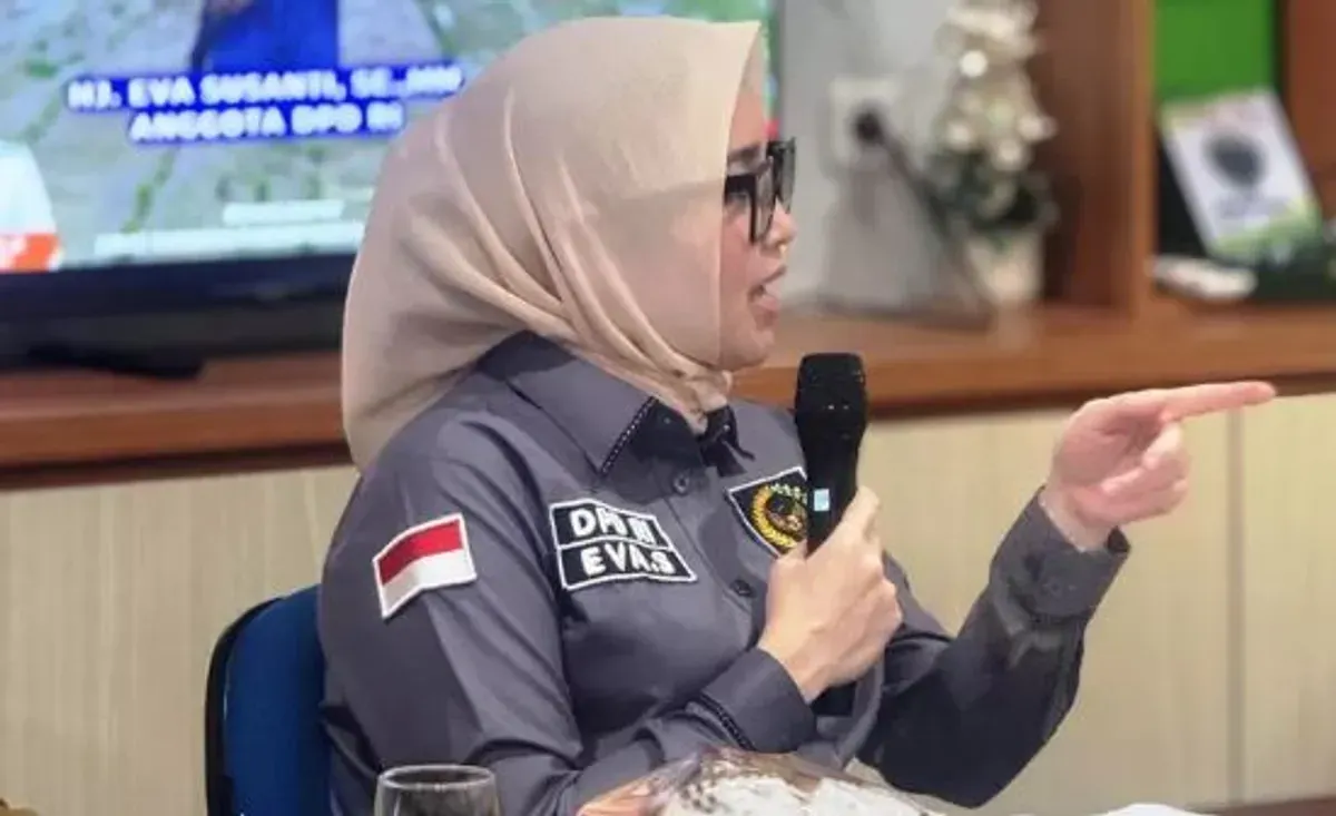 Anggota Komite II DPD RI, Hj. Eva Susanti (Sumber: Istimewa)