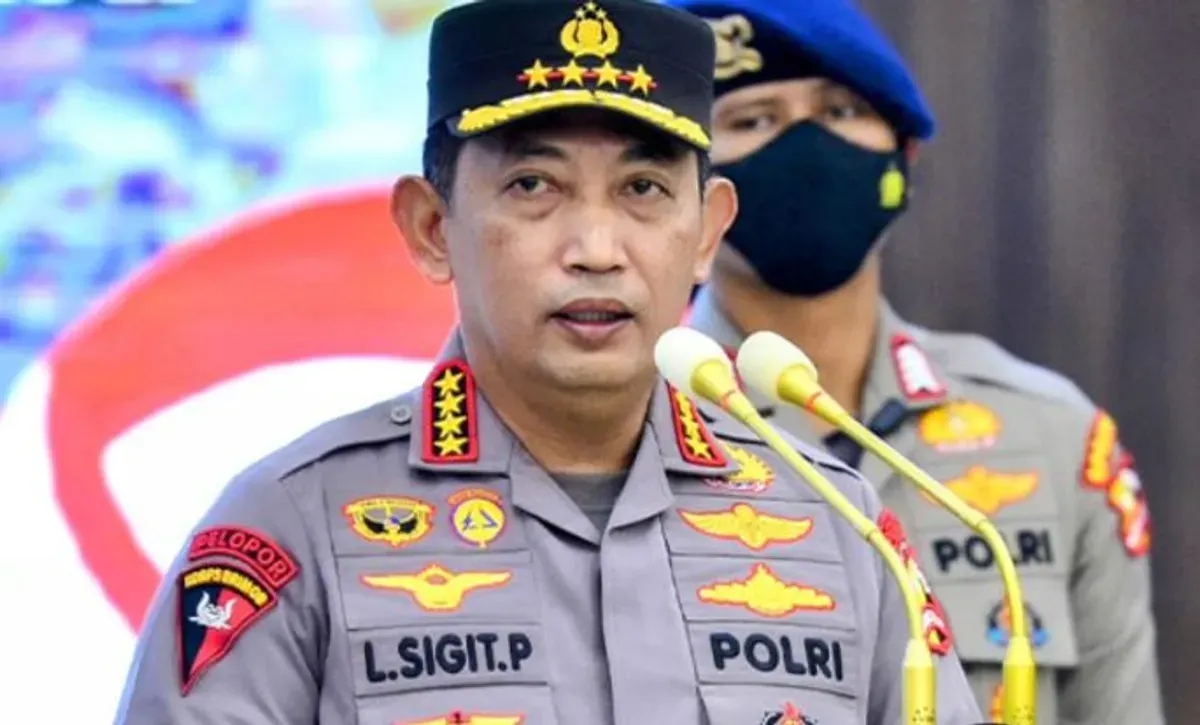Kapolri Jenderal Pol Listyo Sigit Prabowo (Sumber: Istimewa)