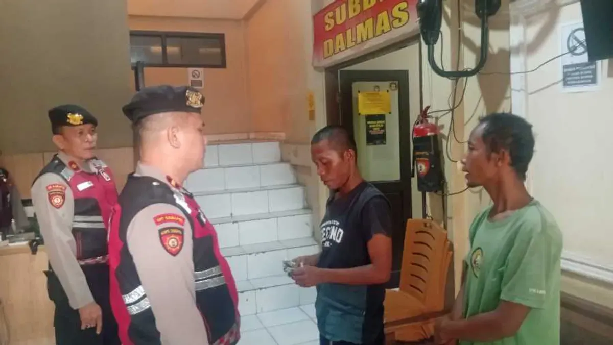 Dua Pelaku Pungli di Tol Keramasan Ditangkap, Sopir Truk Apresiasi Aksi Cepat Polisi (Sumber: Istimewa)