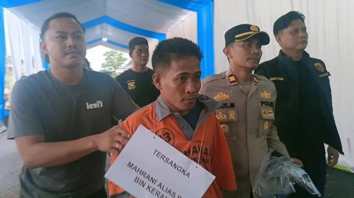 Pelaku penembakan di Ogan Komering Ilir (Sumber: Tribunnews.com)