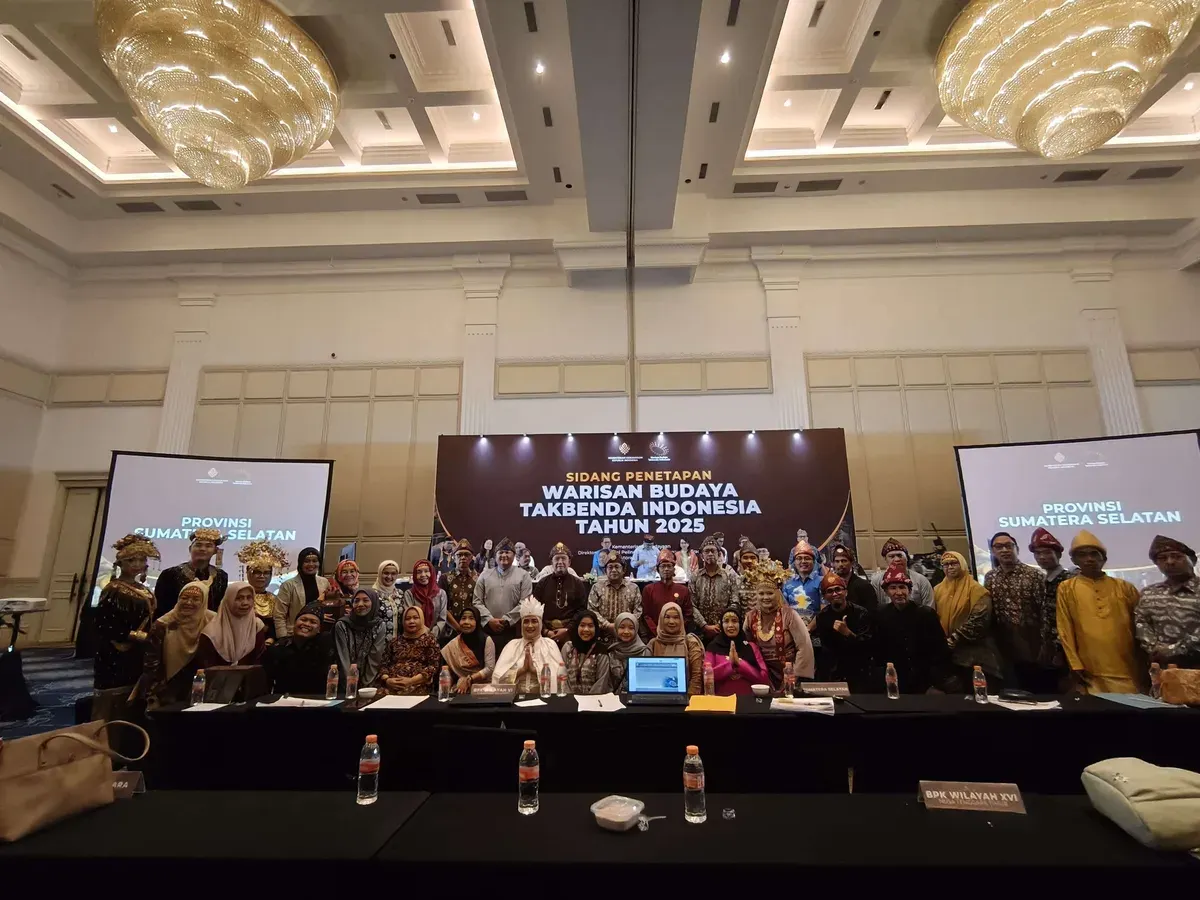 Sidang Penetapan Warisan Budaya Takbenda Indonesia (WBTbI) tahun 2025 (Sumber: Istimewa)