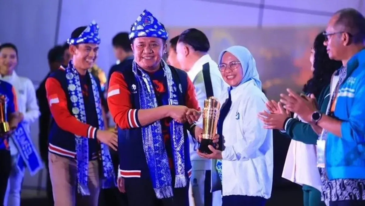 Pornas Korpri 2025, Sumsel menempati peringkat dua. (Sumber: Istimewa)