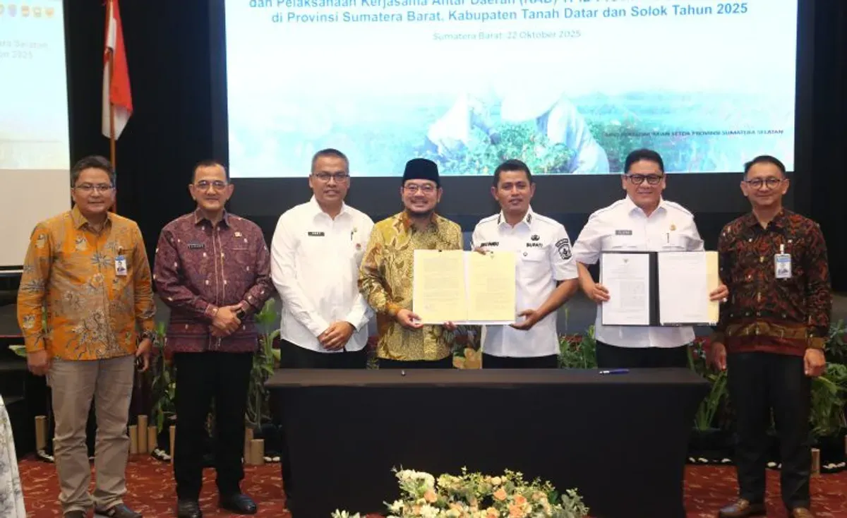 Kerja Sama Sumsel–Sumbar, 14 Ton Bawang Merah Dikirim ke Palembang untuk Stabilisasi Harga (Sumber: Istimewa)