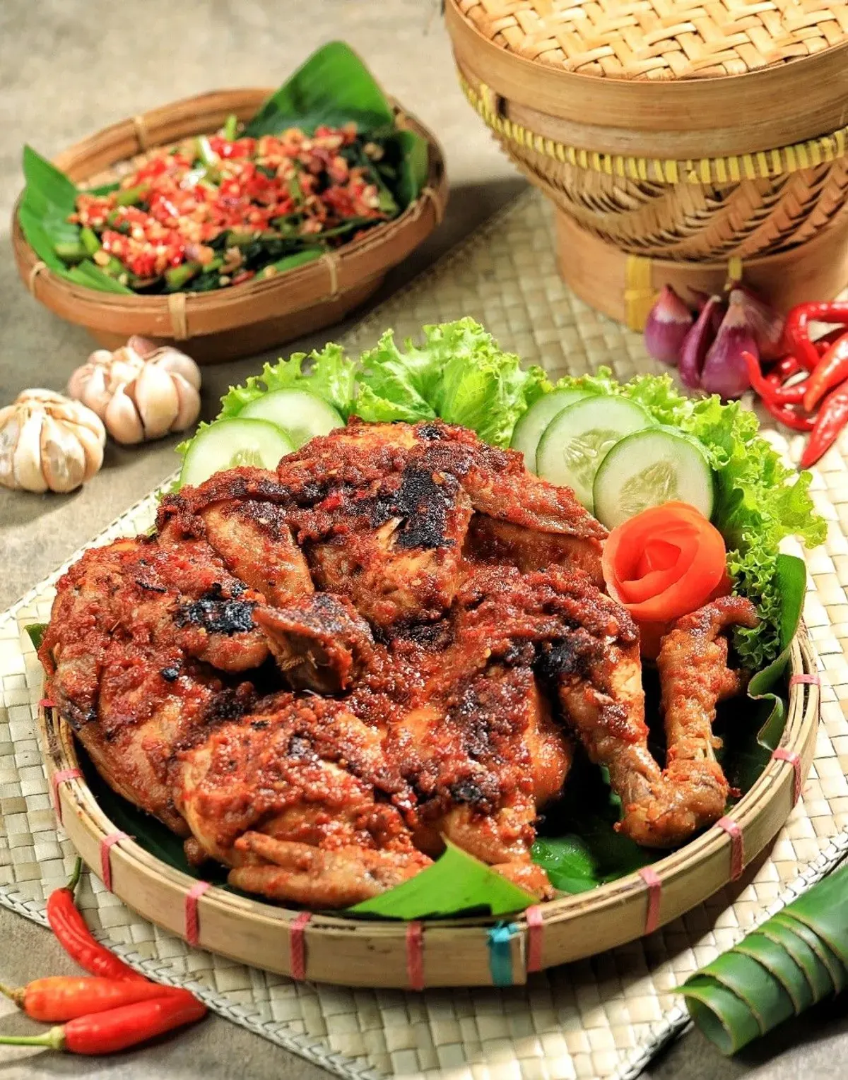Ayam Panggang Khas Lahat: Cita Rasa Tradisional Sumatera Selatan (Sumber: pinterest.com | Foto: Nunung Noor Aisyah)
