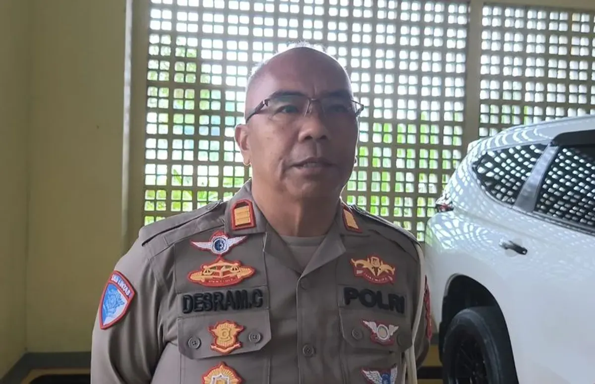 Kasat Lantas Polres PALI, AKP Desram Cemy (Sumber: beritasatu.com)