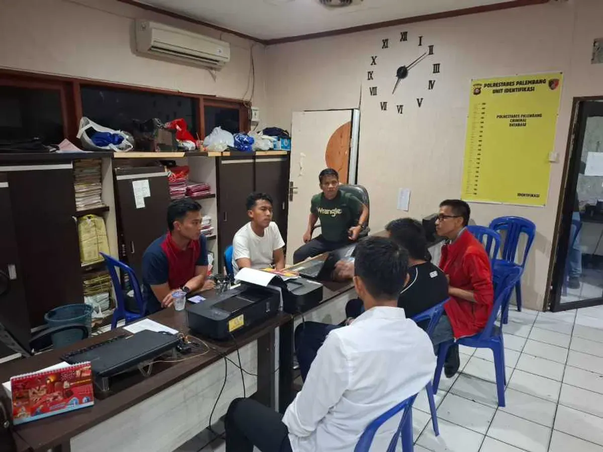Tim Subdit III Jatanras Ditreskrimum Polda Sumsel (Sumber: Istimewa)