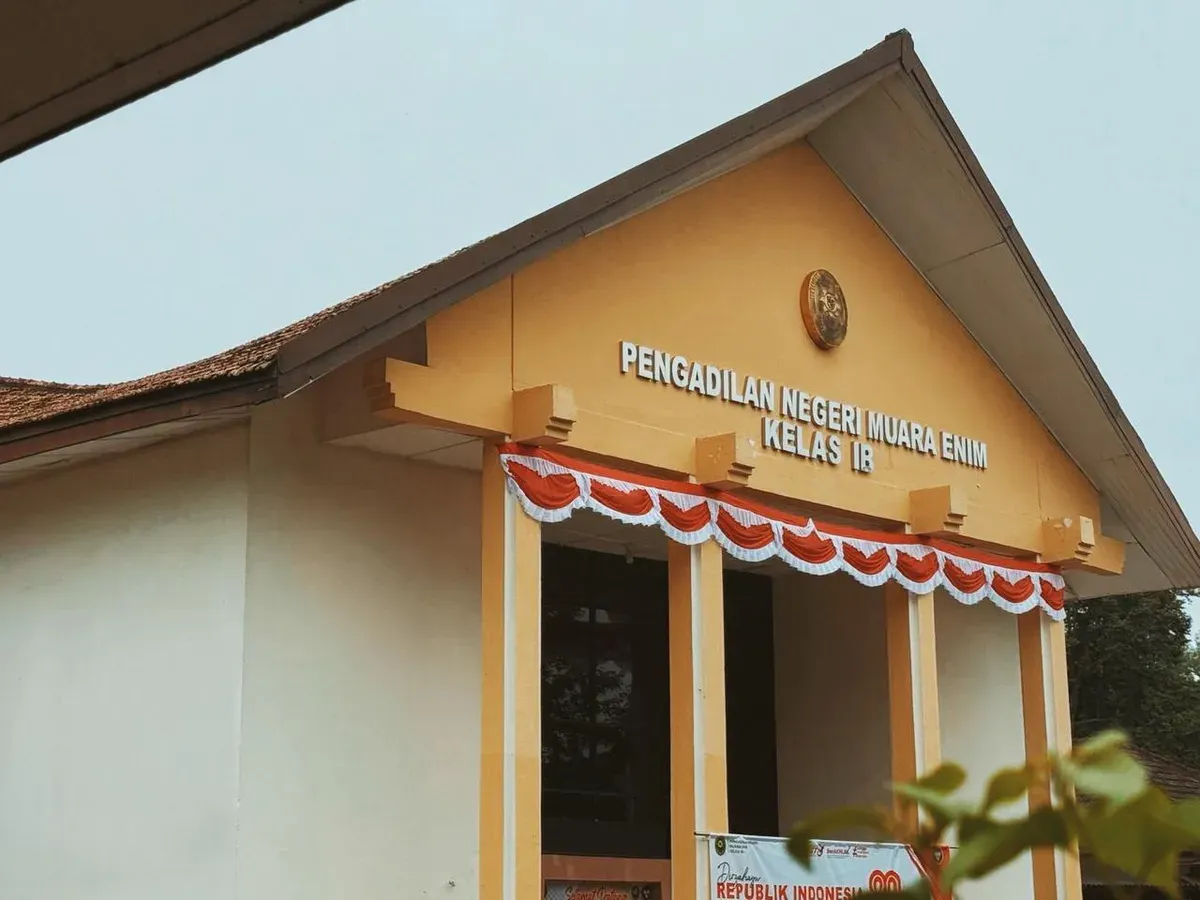 Pengadilan Negeri Muara Enim (Sumber: Istimewa)