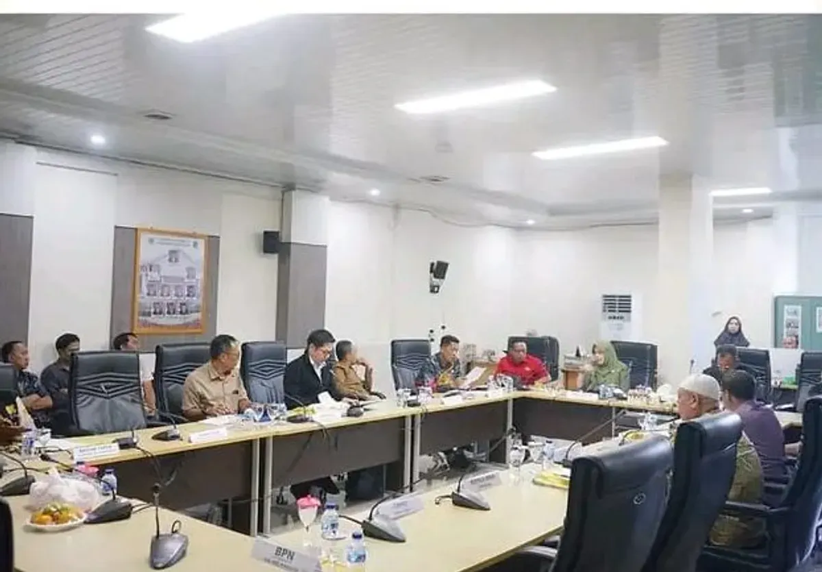 Komisi II DPRD Kabupaten Musi Banyuasin menggelar Rapat Dengar Pendapat (RDP) (Sumber: Istimewa)