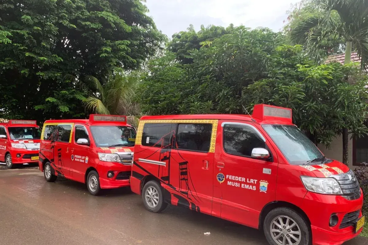 Armada feeder LRT Palembang (Sumber: Istimewa)