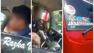 Ttruk yang dicurigai mengangkut bahan bakar minyak (BBM) jenis Solar untuk kebutuhan tambang emas ilegal. (Sumber: Istimewa)
