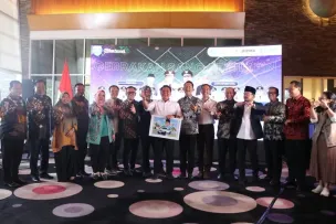 Momen kebersamaan para kepala daerah Sumatera Selatan dalam forum Sumsel Mandiri Pangan di Ballroom Hotel Novotel Palembang. (Sumber: Istimewa)