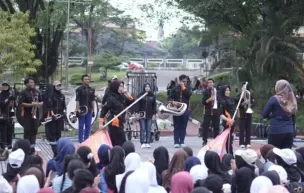 Marching Band Bukit Asam (MBBA) (Sumber: Istimewa)