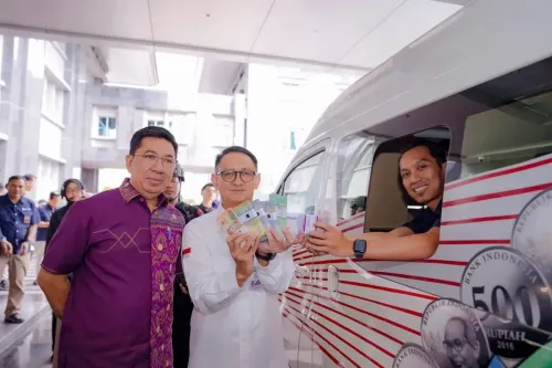 Kepala Perwakilan Bank Indonesia Provinsi Sumatera Selatan Bambang Pramono (tengah) (Sumber: Istimewa)